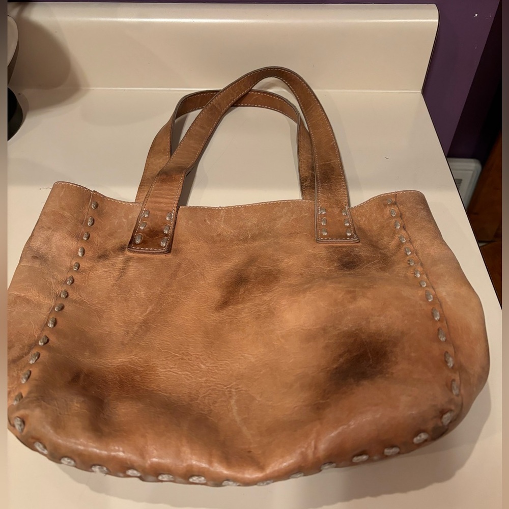 Bed Stu Stevie bag. Tan